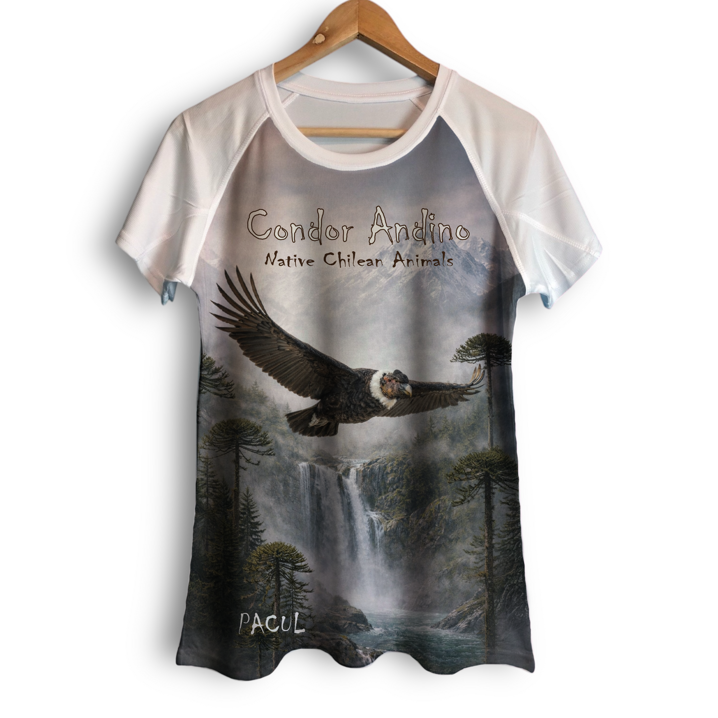 Polera Pacul Mujer Condor Andino - Native Chilean Animals (Copia)