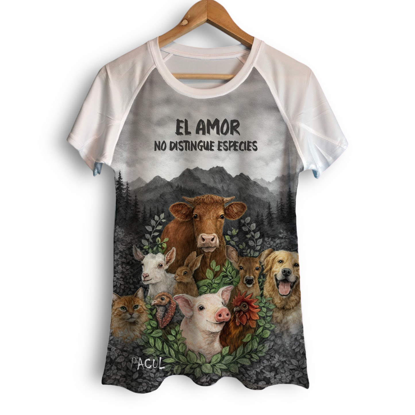 Polera Pacul Mujer El Amor No Distingue Especies 1