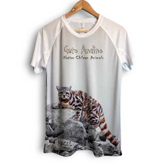 Polera Pacul Hombre Gato Andino