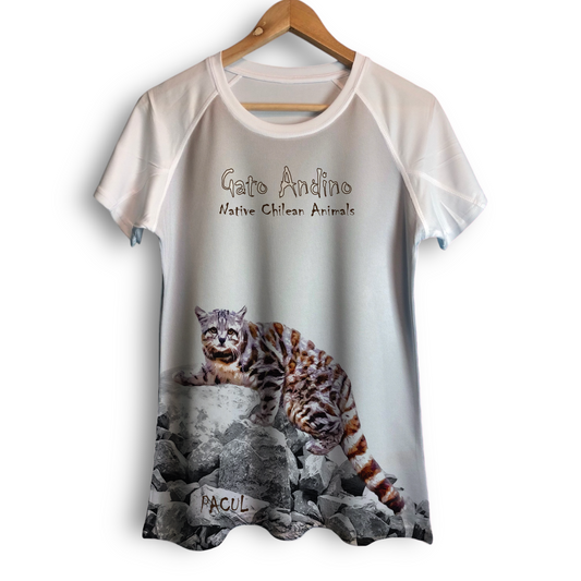 Polera Pacul Mujer Gato Andino