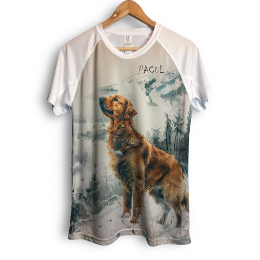 Polera Pacul Hombre Golden Retriever 1
