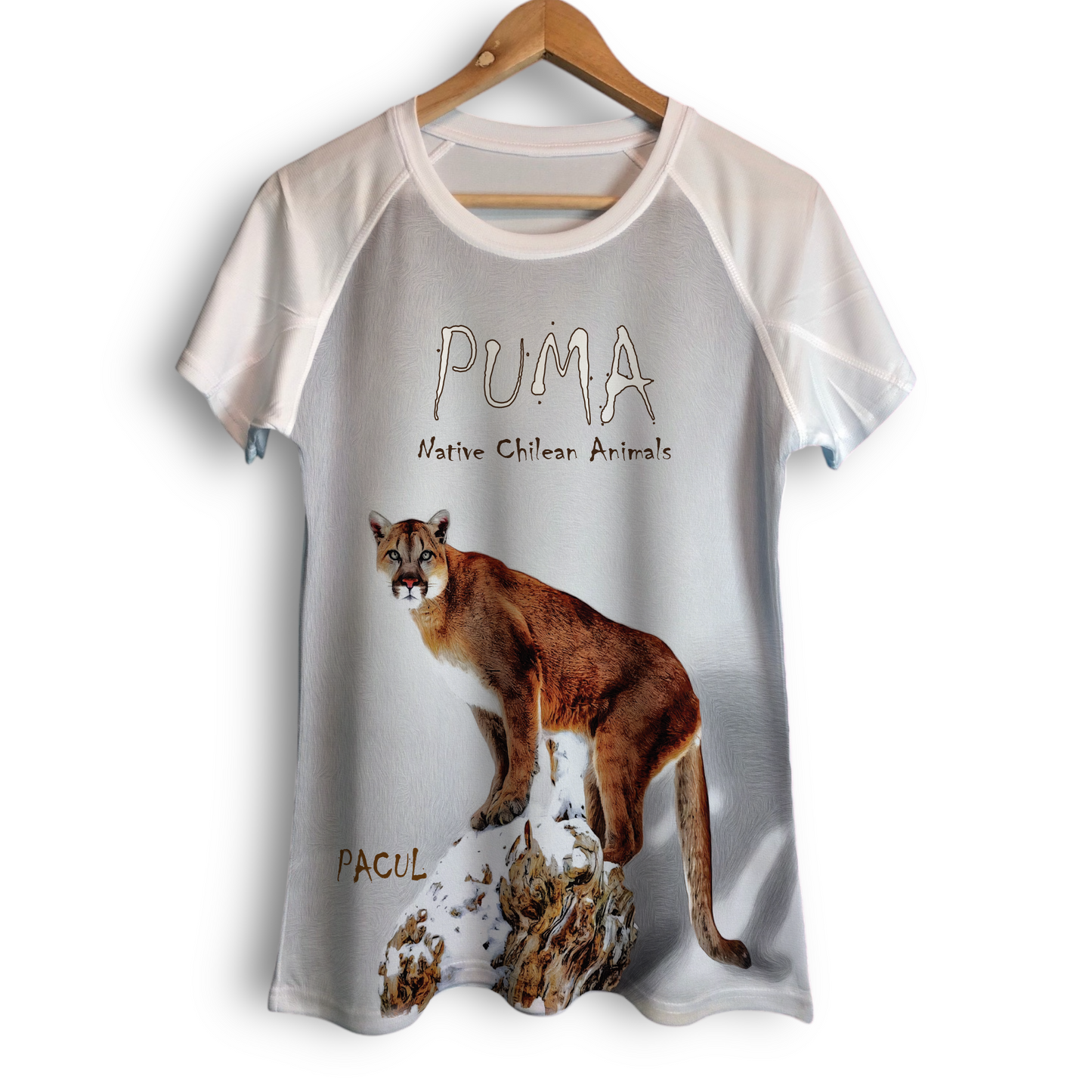 Polera Pacul Mujer Puma - Native Chilean Animals